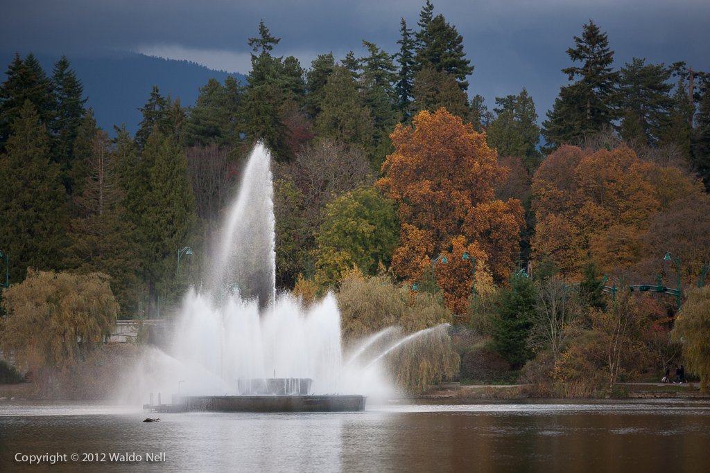 Lost Lagoon Fountain