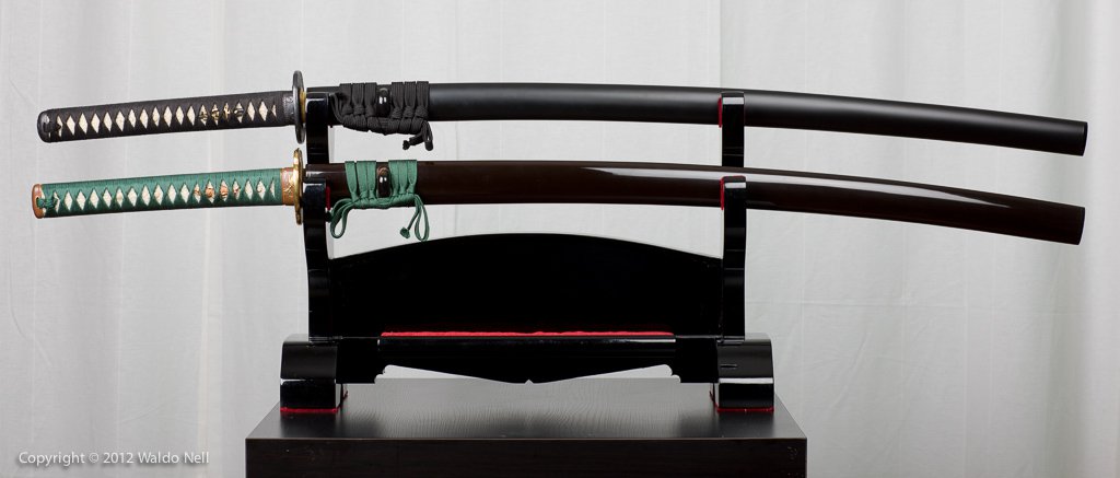 Ronin Katana (top), Preying Mantis Katana (bottom)