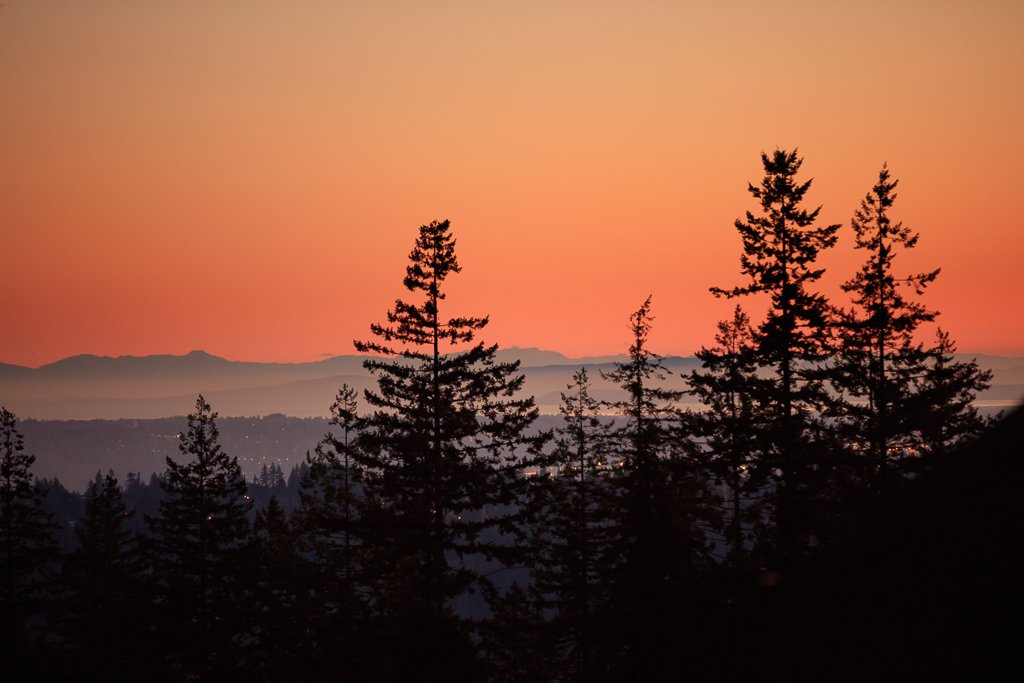 Sunset over Port Moody #1