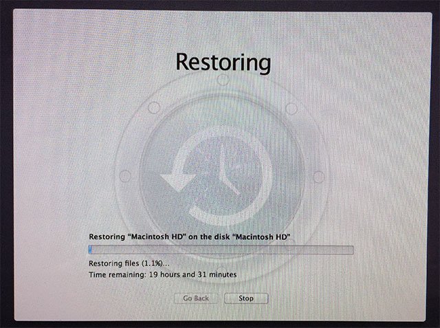 Mac Restoring