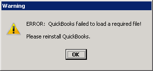 QuickBooks error