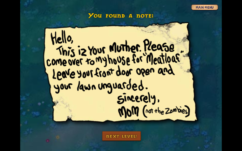 PvZ Letter