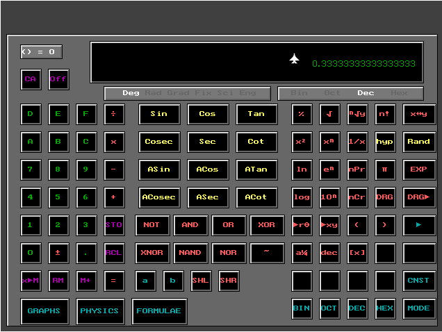 Main Calculator